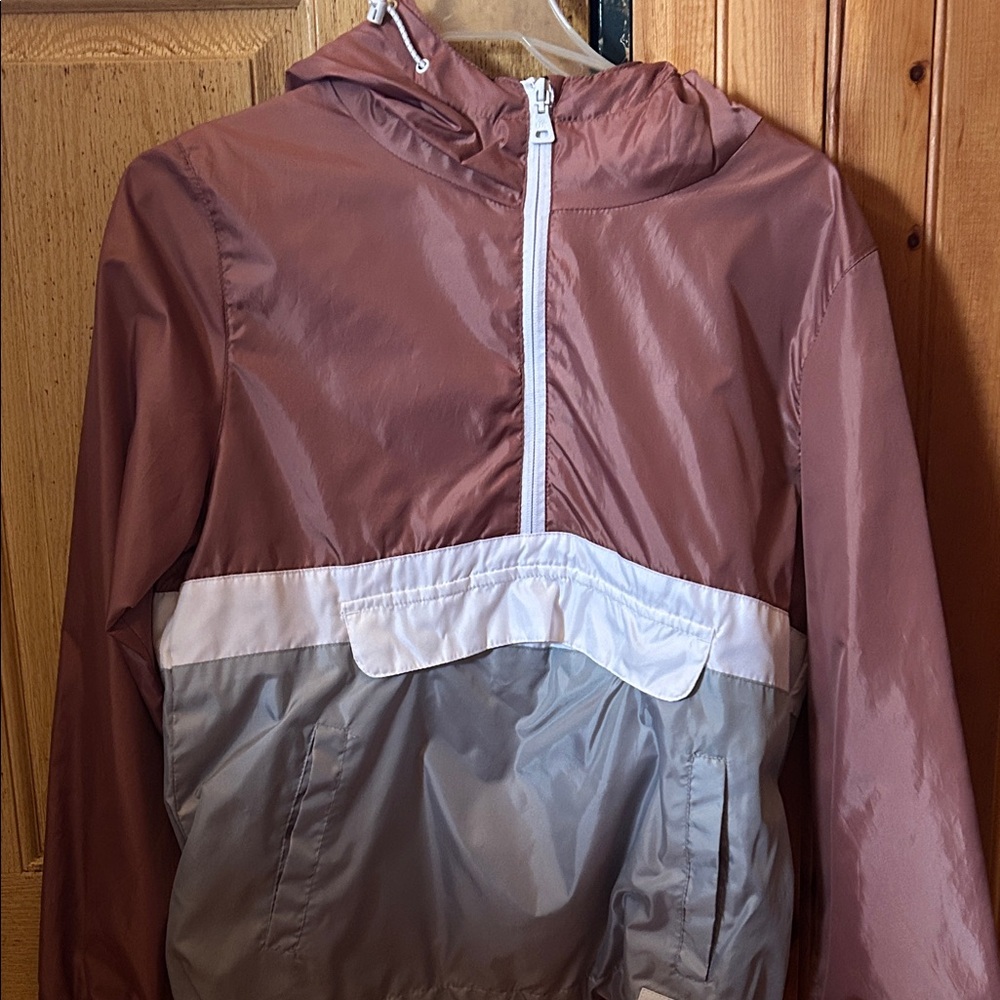 Colorblock Windbreaker Jacket